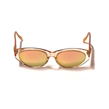 Load image into Gallery viewer, 1980’S KENZO MADE IN JAPAN CUSTOM ROSE GOLD LENSE PINK GRADIENT ACETATE FRAME SUNGLASSES

