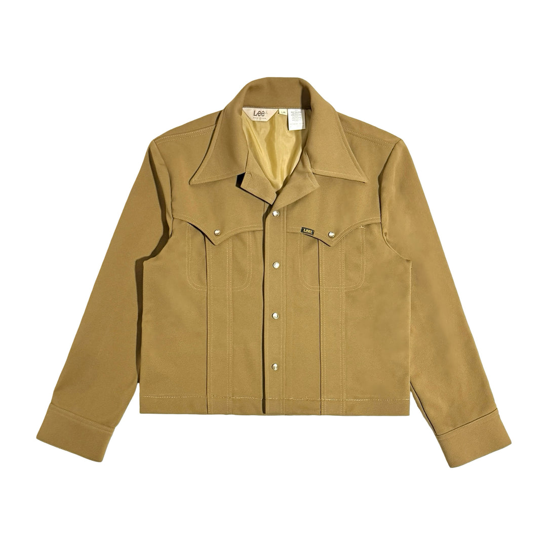 1970’S LEE MADE IN USA CROPPED WESTERN PEARL SNAP JACKET LARGE