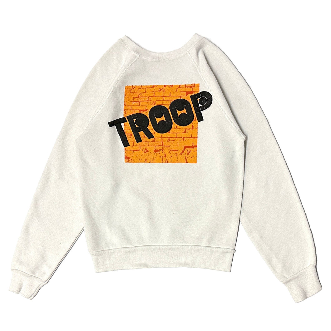 1980’S TROOP MADE IN USA CREWNECK SWEATER SMALL