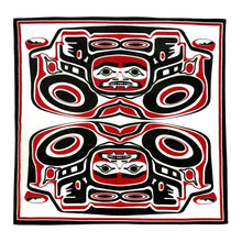 Load image into Gallery viewer, 1990’S PACIFIC NORTHWEST MADE IN USA NATIVE COLORFAST BANDANA
