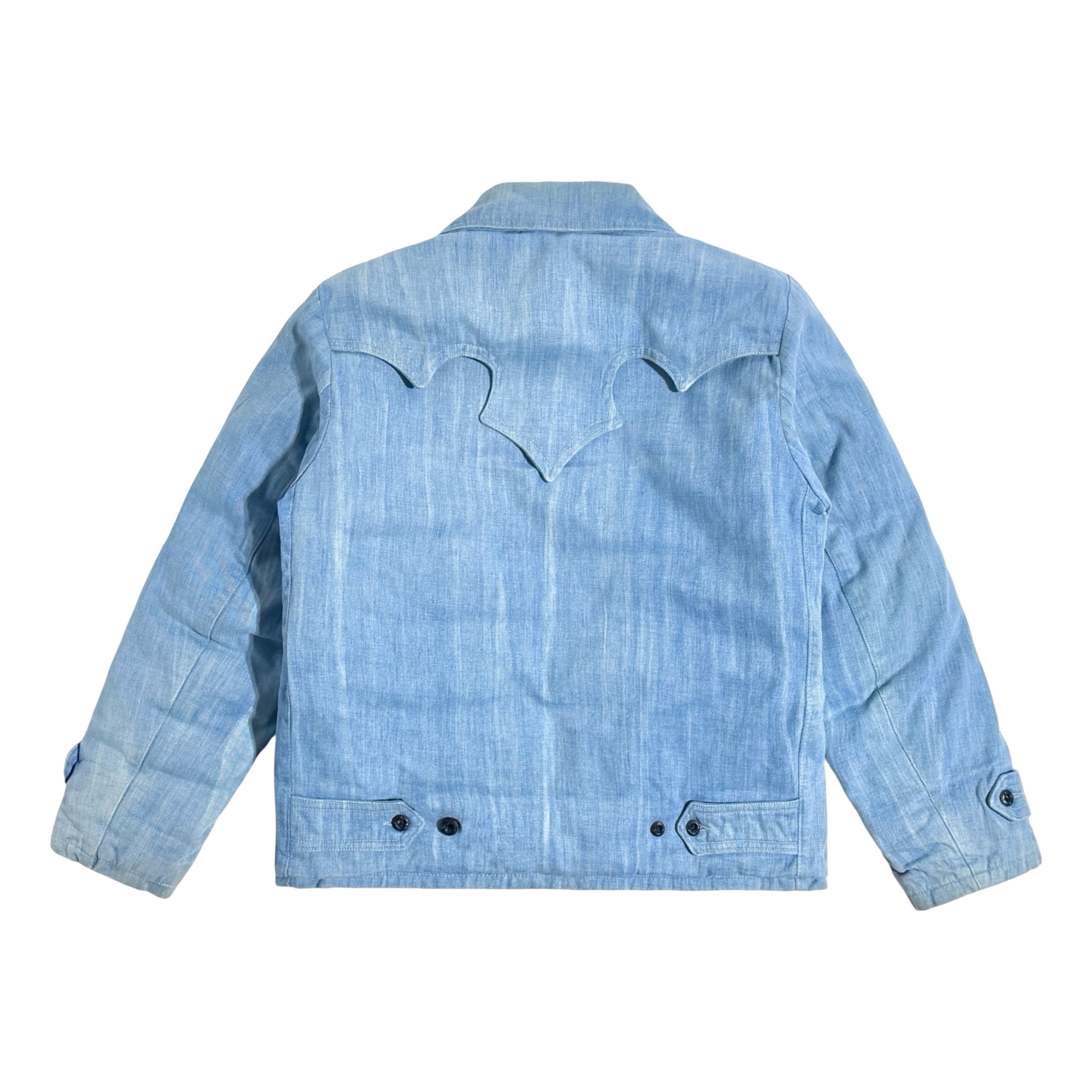 Woods Arctic chambray western jacket back