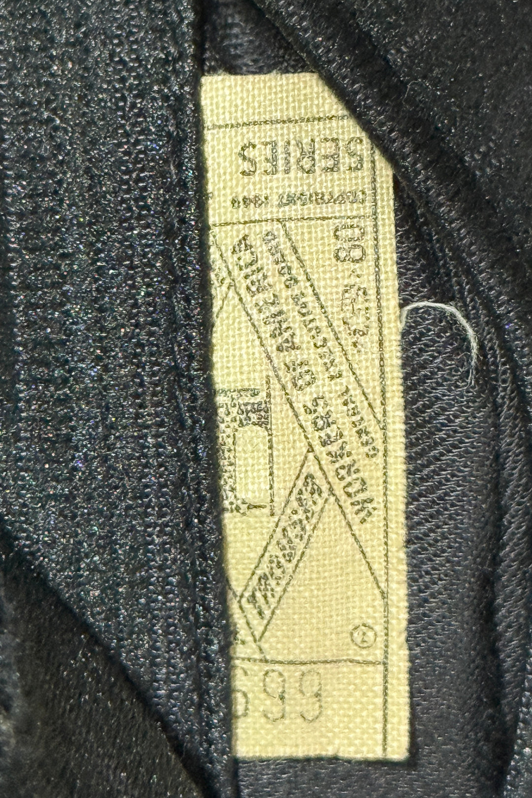 1960’S PAN HANDLE SLIM UNION MADE IN USA BLACK STRIPED FROG POCKET WESTERN BOOTCUT PANTS 32 X 30