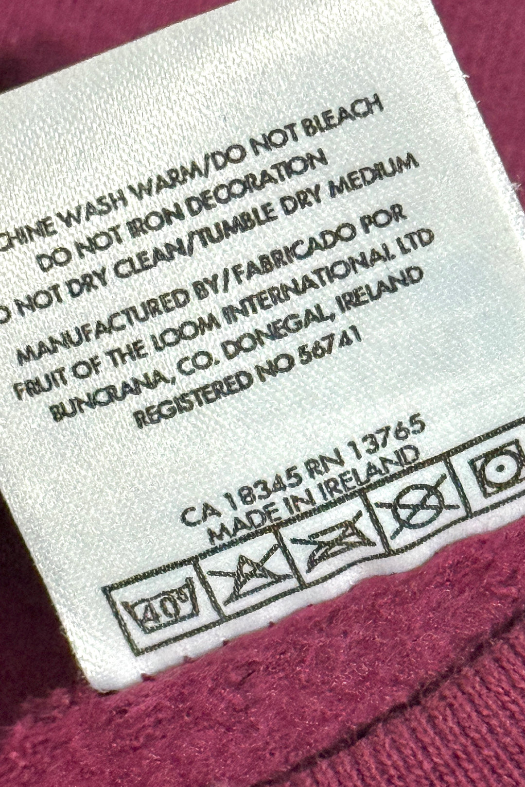 1980’S LONDON ENGLAND MADE IN IRELAND SOUVENIR BRUSHED FLEECE RAGLAN SLEEVE SWEATER LARGE