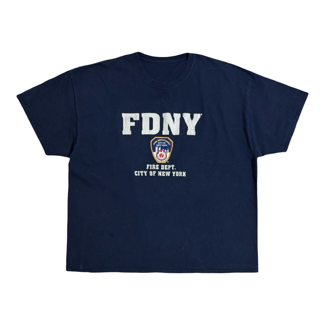 2000’S FDNY MADE IN USA FADED S/S T-SHIRT XXL