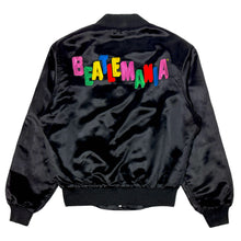 Load image into Gallery viewer, 1970’S BEATLESMANIA MADE IN USA CROPPED SATIN BOMBER JACKET LARGE
