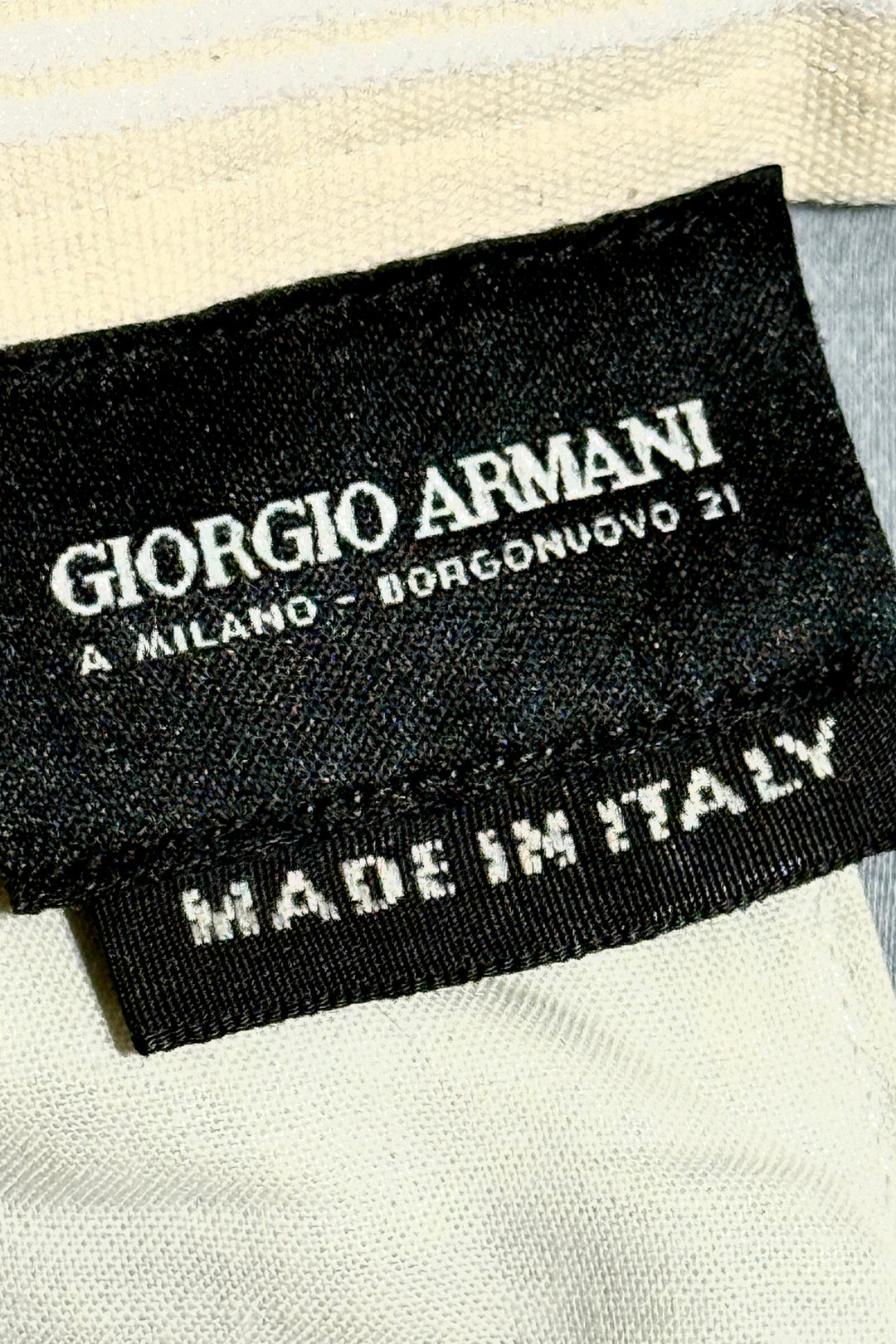 1990’S GIORGIO ARMANI MADE IN ITALY SILK & WOOL BLEND DRAPEY TROUSER PANTS 34 X 28