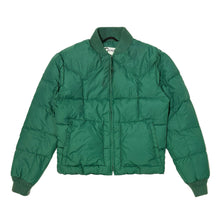 Cargar imagen en el visor de la galería, 1990’S SCHOTT MADE IN USA CROPPED GOOSE DOWN QUILTED JACKET MEDIUM
