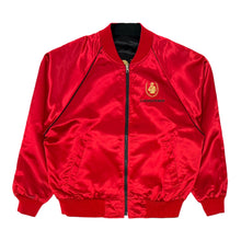 Cargar imagen en el visor de la galería, 1980’S COURVOISIER MADE IN USA REVERSIBLE SATIN BASEBALL JACKET X-LARGE
