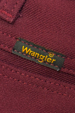 Load image into Gallery viewer, 1990’S WRANGLER WRANCHER MAROON WESTERN BOOTCUT PANTS 36 X 34
