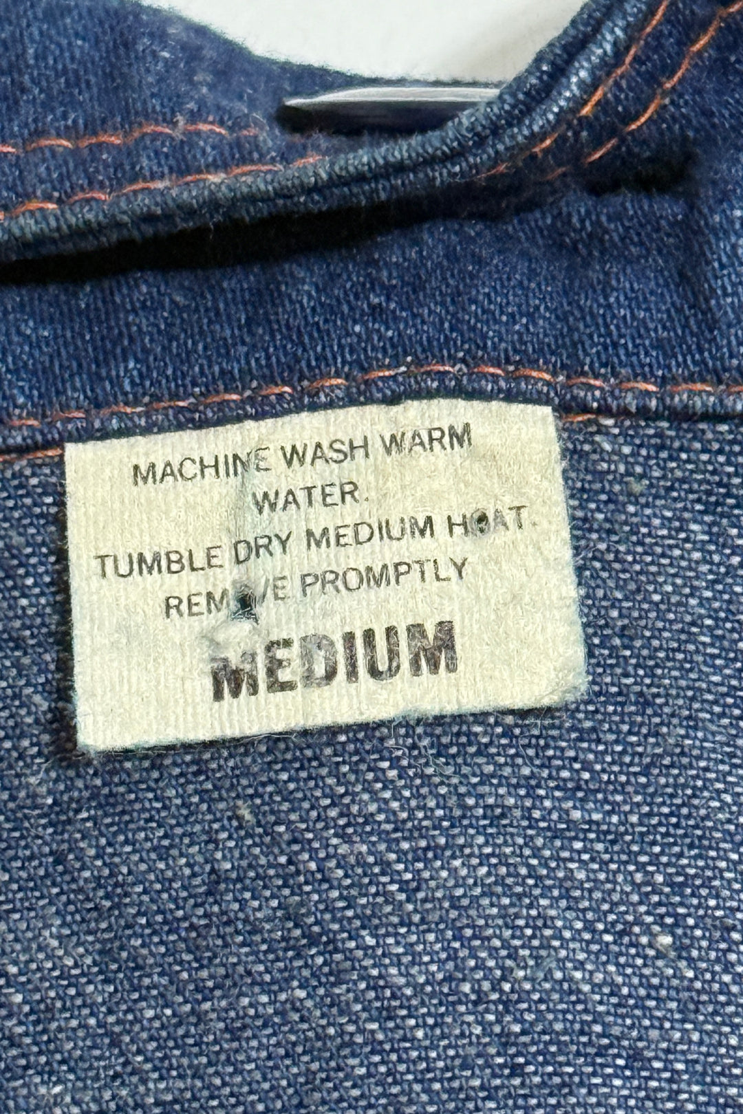 1970’S STAR DENIM MADE IN USA JEAN CHORE JACKET COAT MEDIUM