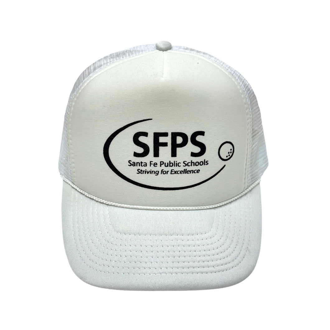 1990’S SANTA FE PUBLIC SCHOOLS FOAM & MESH TRUCKER HAT