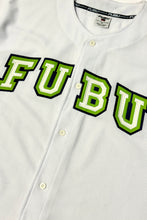 Load image into Gallery viewer, 1990’S FUBU SPORTS BASEBALL JERSEY X-LARGE
