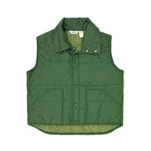 Load image into Gallery viewer, 1970’S BIG SMITH MADE IN USA CROPPED QUILTED WORKWEAR PUFFER VEST X-LARGE
