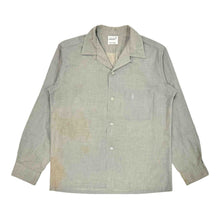 Load image into Gallery viewer, 1960’S PENNEY’S MADE IN USA THRASHED EMBROIDERED SELVEDGE LOOP COLLAR L/S B.D. SHIRT MEDIUM
