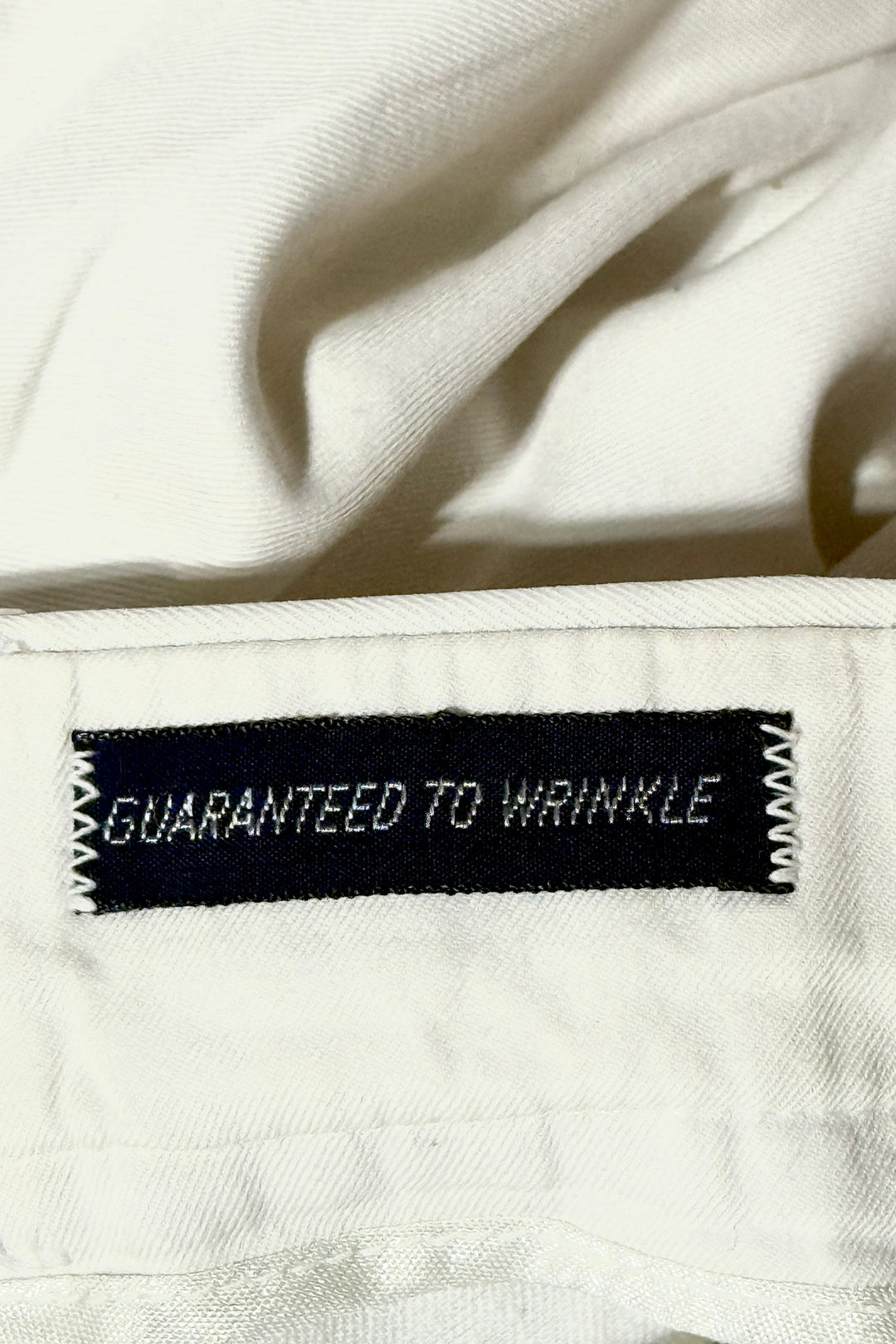 1990’S RALPH LAUREN MADE IN USA SILK/LINEN BLEND HIGH WAISTED PLEATED IVORY TROUSER PANTS 34 X 30