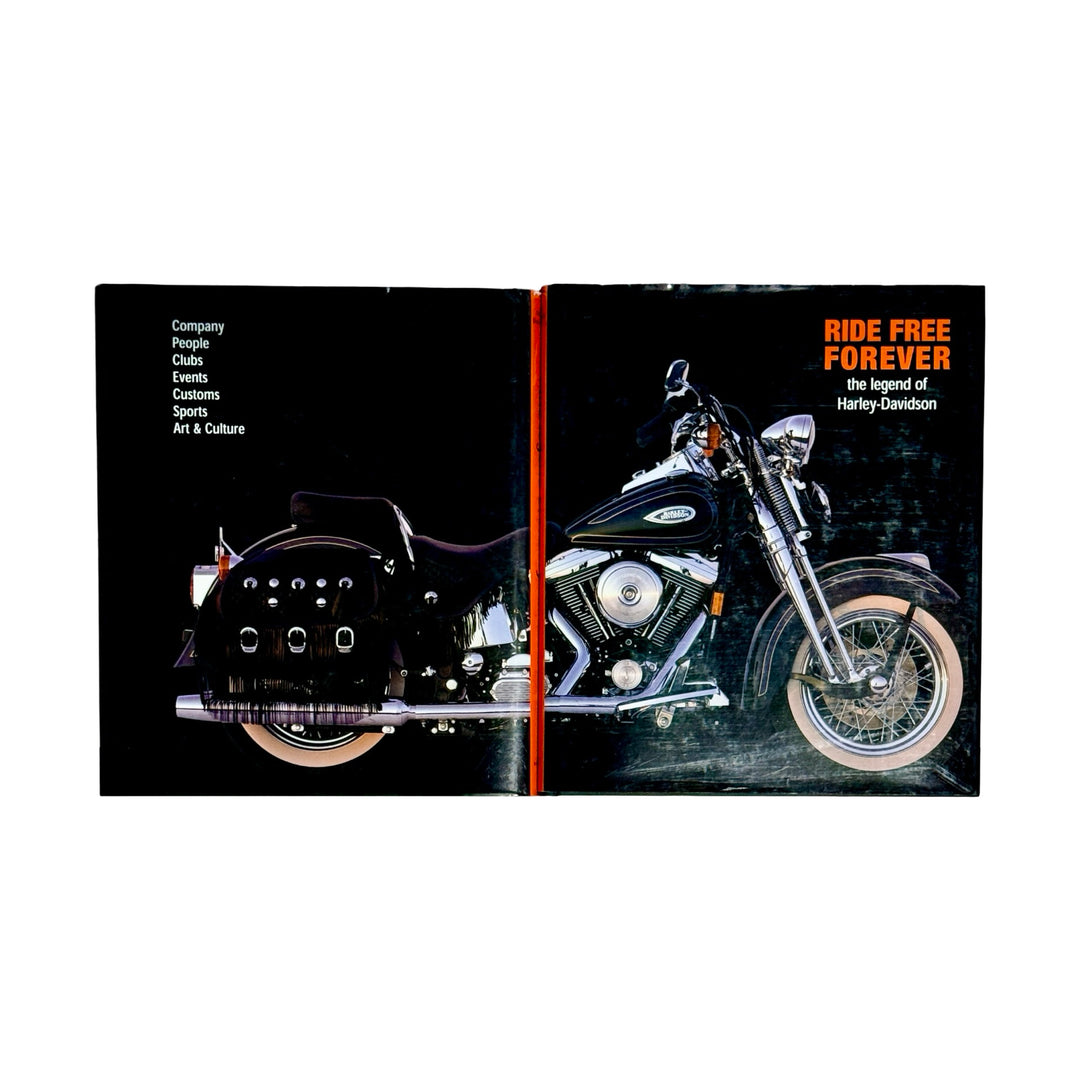 RIDE FREE FOREVER: THE HISTORY OF HARLEY-DAVIDSON 2 VOLUMN BOOK SET