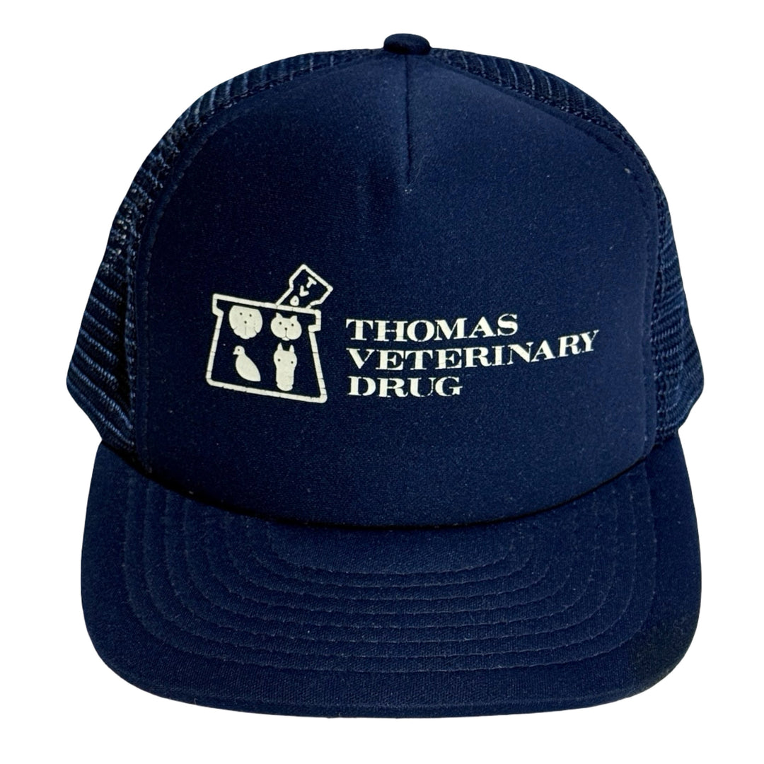 1980’S VET DRUGS FOAM & MESH TRUCKER HAT