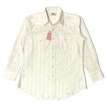 Load image into Gallery viewer, 1990’S DEADSTOCK ROPER MADE IN THE USA STRIPED WESTERN PEARL SNAP L/S B.D. SHIRT X-LARGE
