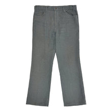 Cargar imagen en el visor de la galería, 1980’S LEVI’S 517 MADE IN USA GRAY BOOTCUT WESTERN PANTS 36 X 30
