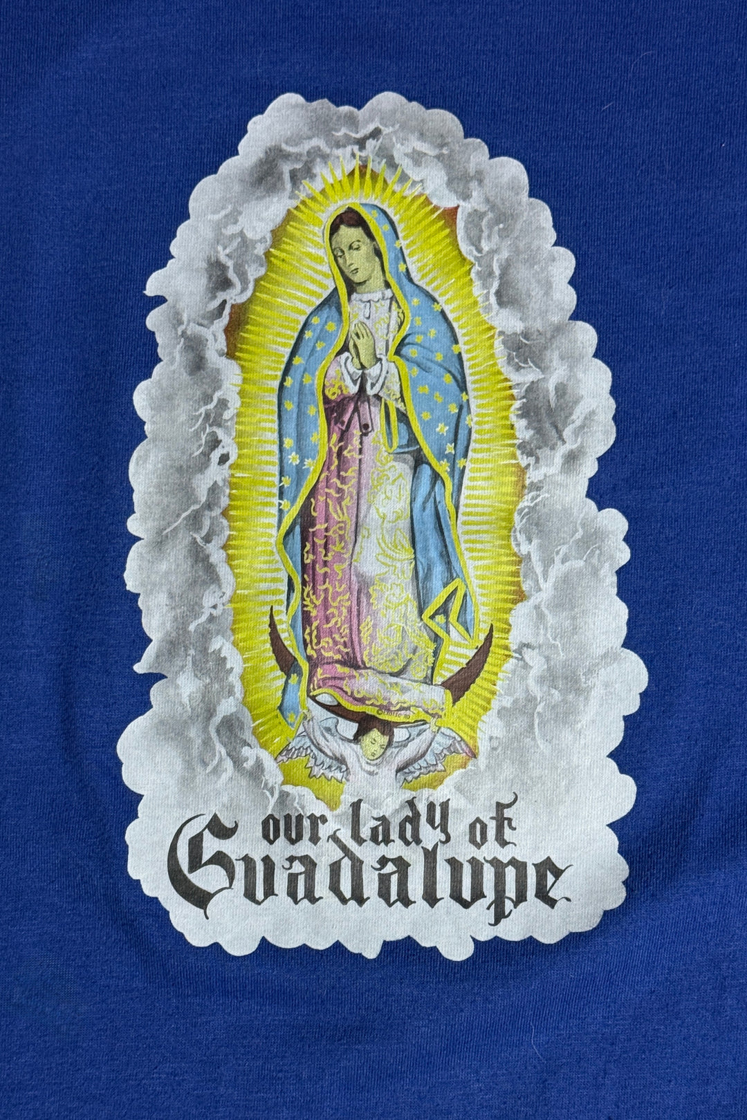 1970’S DEADSTOCK OUR LADY OF GUADALUPE MADE IN USA SINGLE STITCH S/S T-SHIRT LARGE