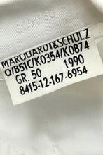 Cargar imagen en el visor de la galería, 1990’S DEADSTOCK MARQUARD &amp; SCHULZ MADE IN GERMANY LAB JACKET LARGE
