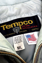 Cargar imagen en el visor de la galería, 1970’S TEMPCO MADE IN USA CROPPED WESTERN GOOSE DOWN JACKET LARGE
