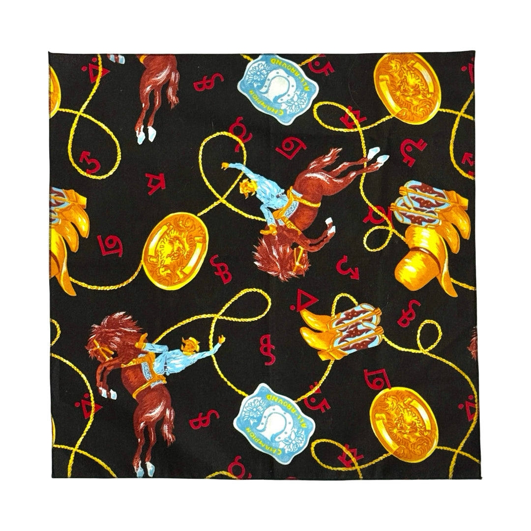 1990’S ALEXANDER HENRY MADE IN USA ALL AROUND COWBOY BANDANA