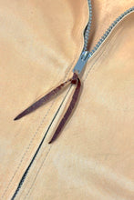 Load image into Gallery viewer, 1950’S BUCKSKIN JOE MADE IN USA CROPPED RAYON GABARDINE ZIP JACKET MEDIUM
