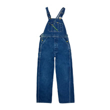 Cargar imagen en el visor de la galería, 1980’S KEY IMPERIAL MADE IN USA DENIM OVERALLS 34 X 36
