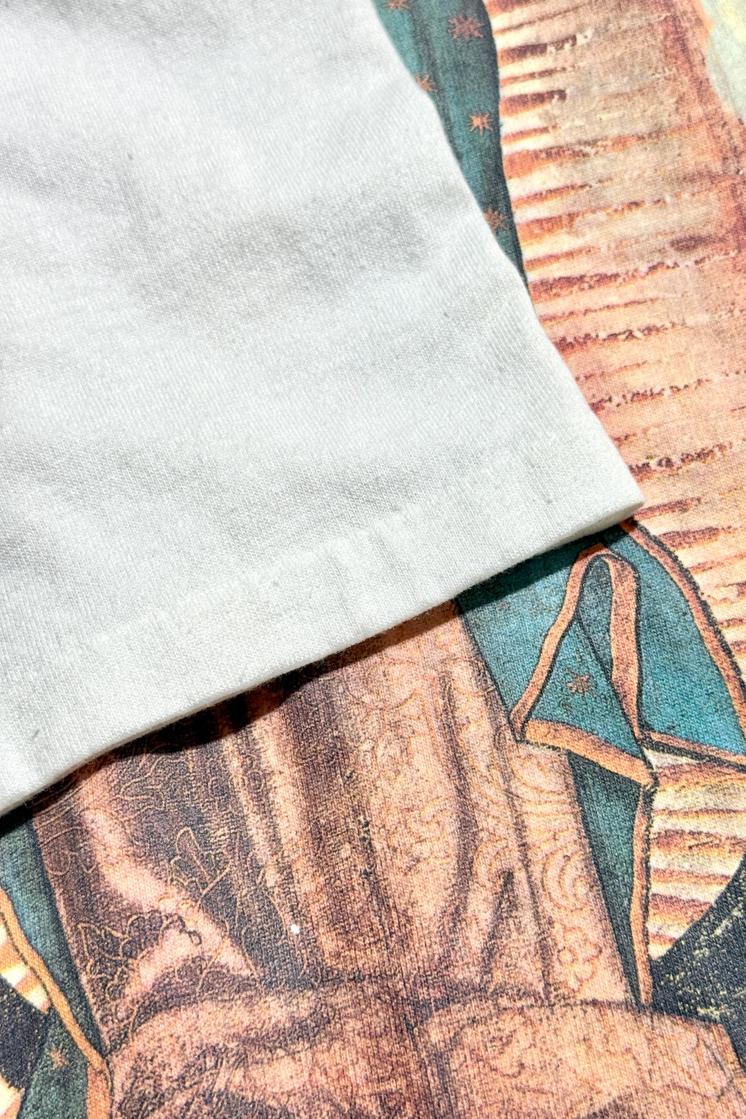 1990’S DEADSTOCK APPARITION OF GUADALUPE PAINTING SINGLE STITCH S/S T-SHIRT LARGE