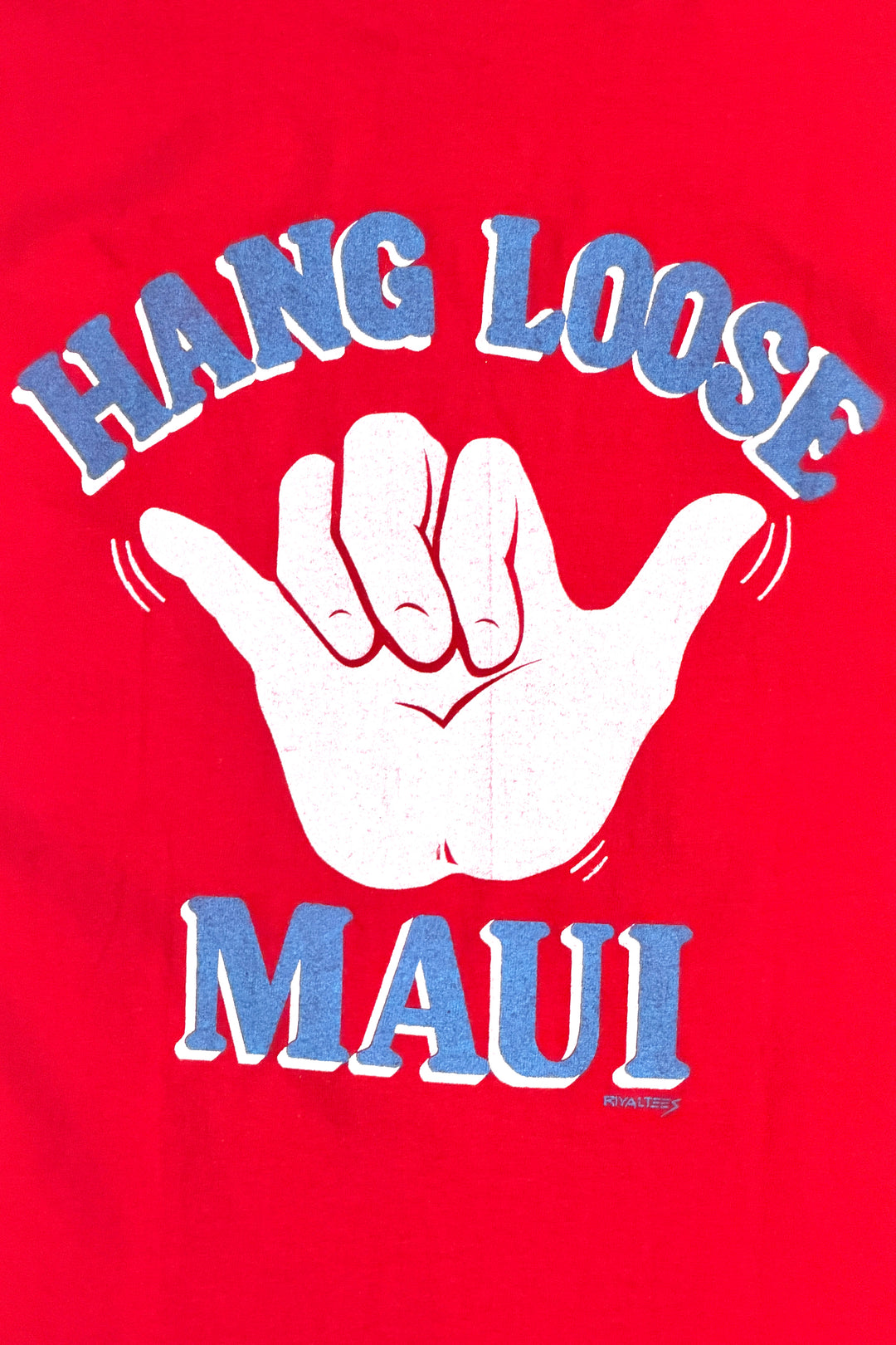 1970’S DEADSTOCK HANG LOOSE MAUI MADE IN USA SINGLE STITCH S/S T-SHIRT MEDIUM