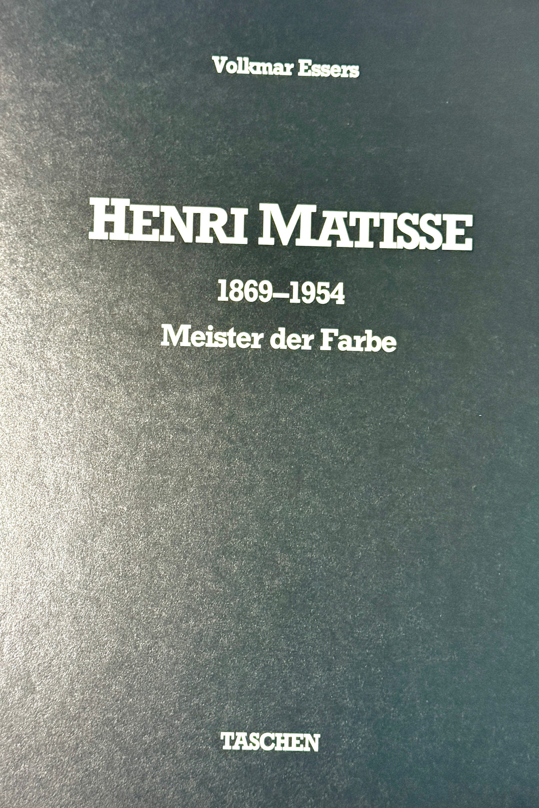 HENRI MATISSE, 1869-1954: MASTER OF COLOUR ART BOOK