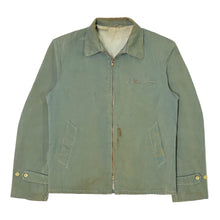 Cargar imagen en el visor de la galería, 1930’S THRASHED MADE IN USA CROPPED WHIPCORD WORKWEAR JACKET MEDIUM
