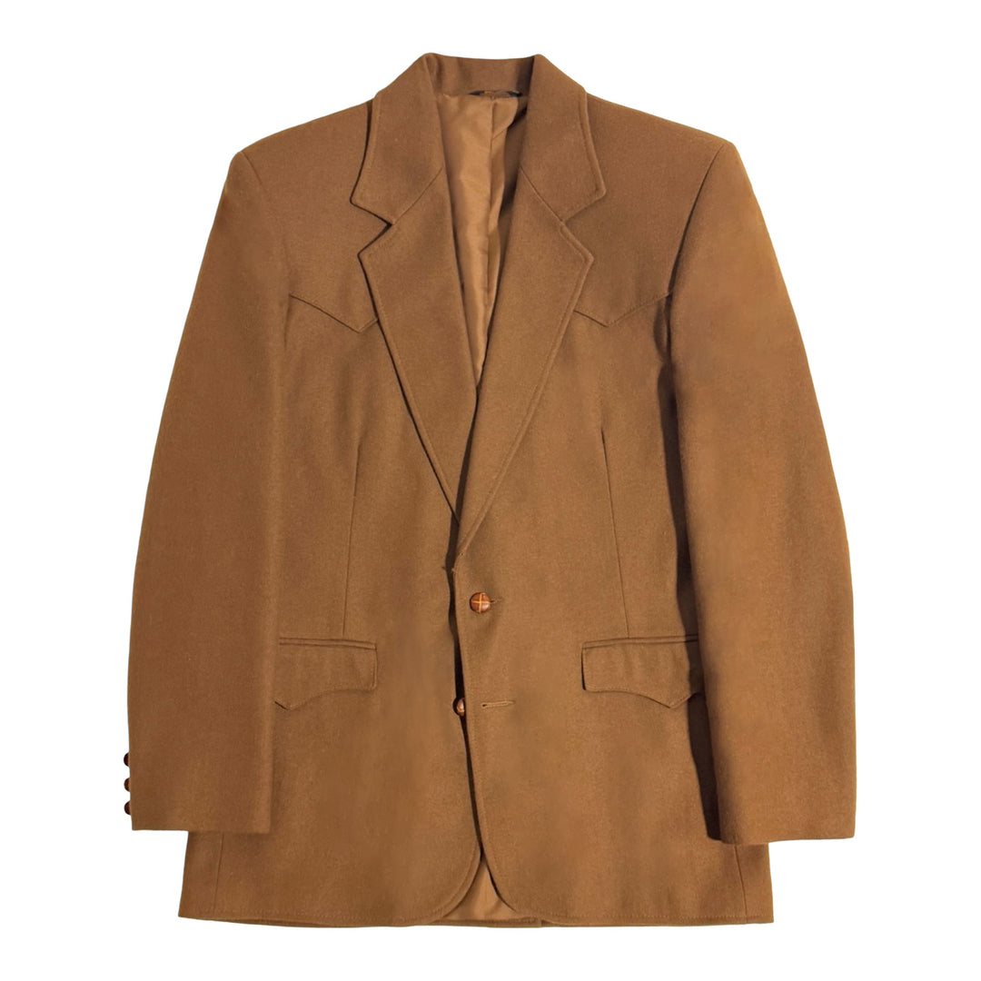 1990’S PIONEER WEAR MADE IN USA WESTERN WOOL SUIT JACKET BLAZER 42R