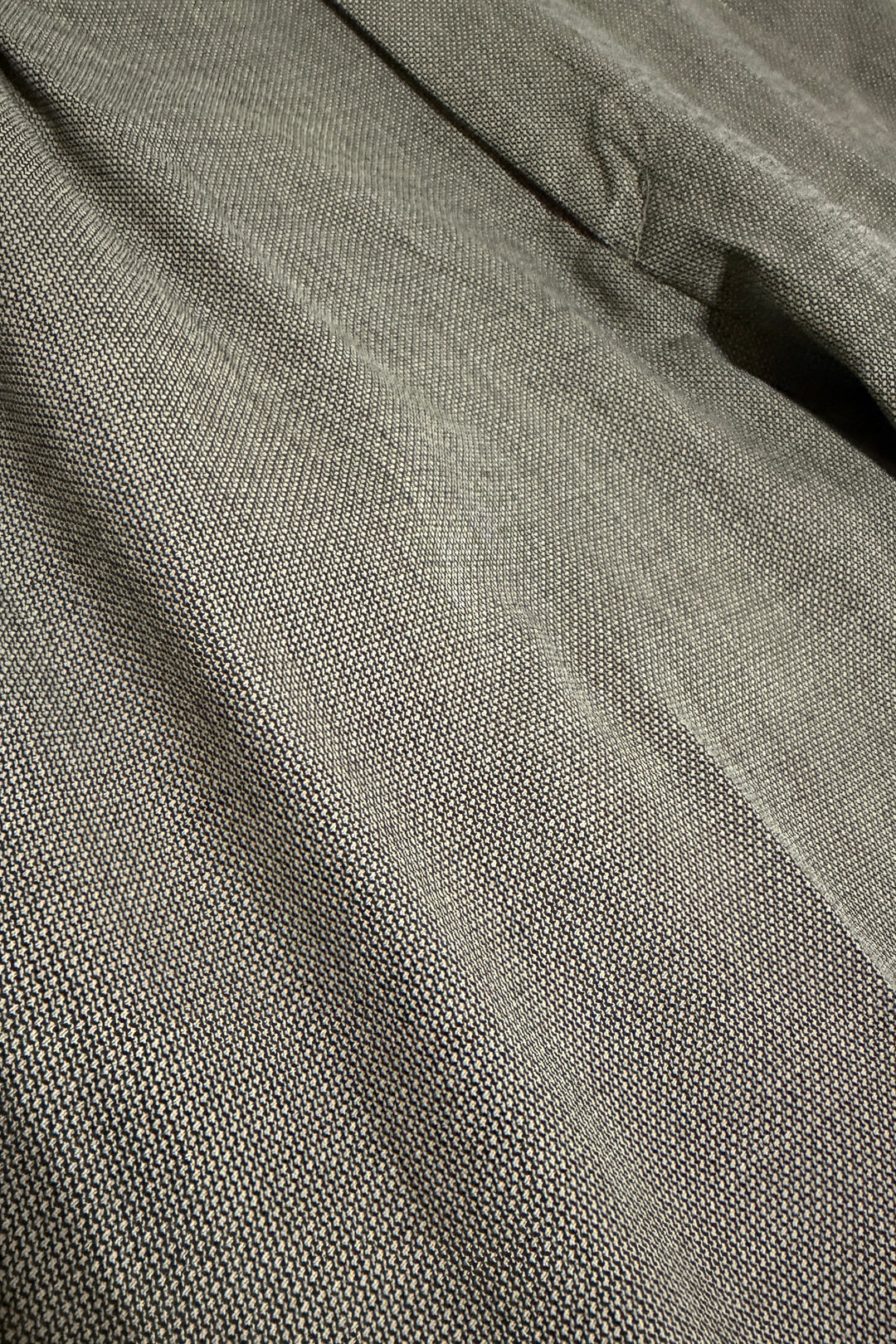 1980’S YVES SAINT LAURENT MADE IN USA WOOL GRAY HIGH WAISTED PLEATED TROUSER PANTS 36 X 28