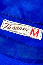 Cargar imagen en el visor de la galería, 1940’S MERCEDES BENZ MADE IN USA SATIN CROPPED GARAGE JACKET X-LARGE
