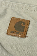 Cargar imagen en el visor de la galería, 2000’S CARHARTT DOUBLE KNEE KHAKI CANVAS CARPENTER PANTS 36 X 28
