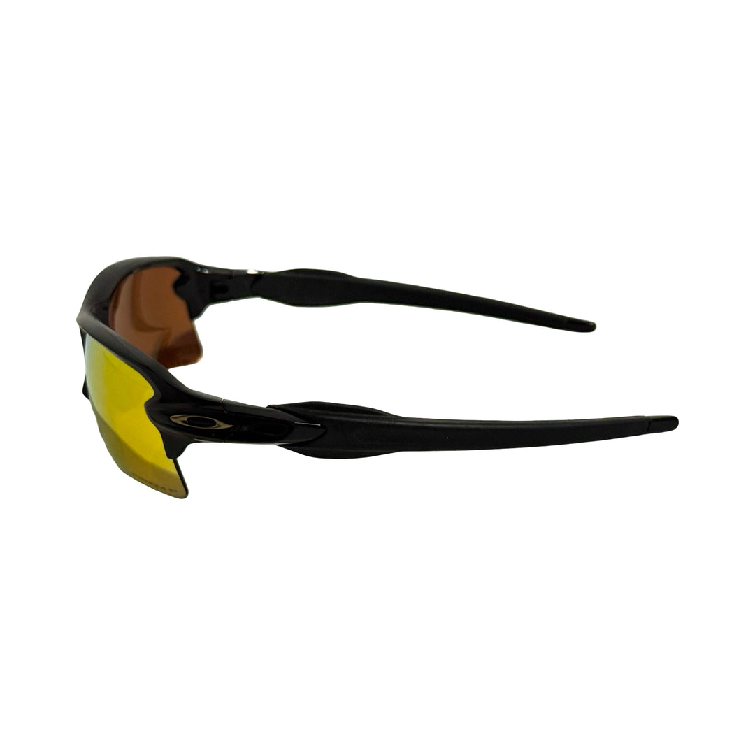 2000’S OAKLEY MADE IN USA FLAK 2.0 XL BLACK FRAME RUNNING SUNGLASSES