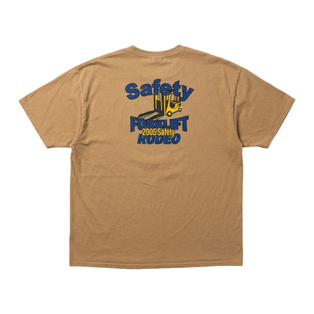 2000’S FORK LIFT RODEO FADED S/S T-SHIRT XXL