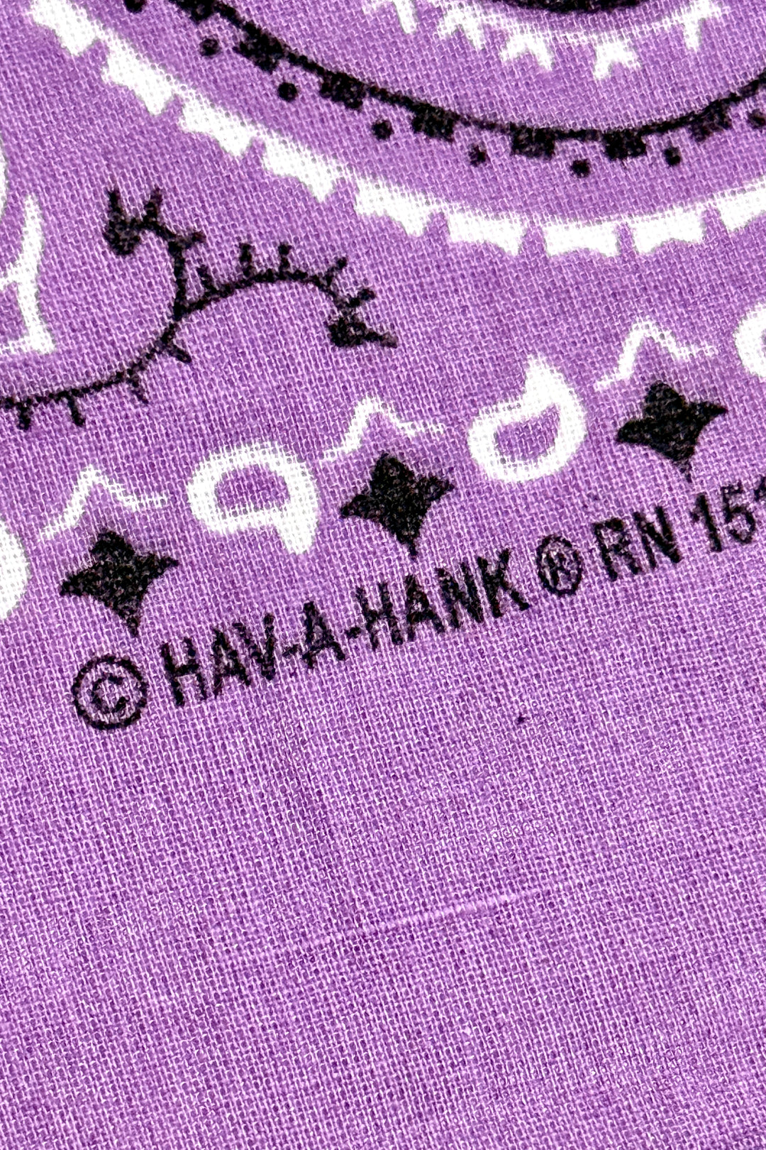 1990’S DEADSTOCK HAVAHANK MADE IN USA PAISLEY PRINT BANDANA