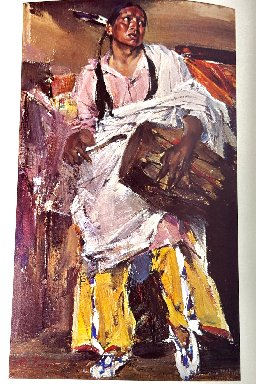 NICOLAI FECHIN FIRST DELUXE EDITION 108/150 SIGNED ART BOOK