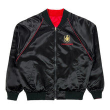 Cargar imagen en el visor de la galería, 1980’S COURVOISIER MADE IN USA REVERSIBLE SATIN BASEBALL JACKET X-LARGE
