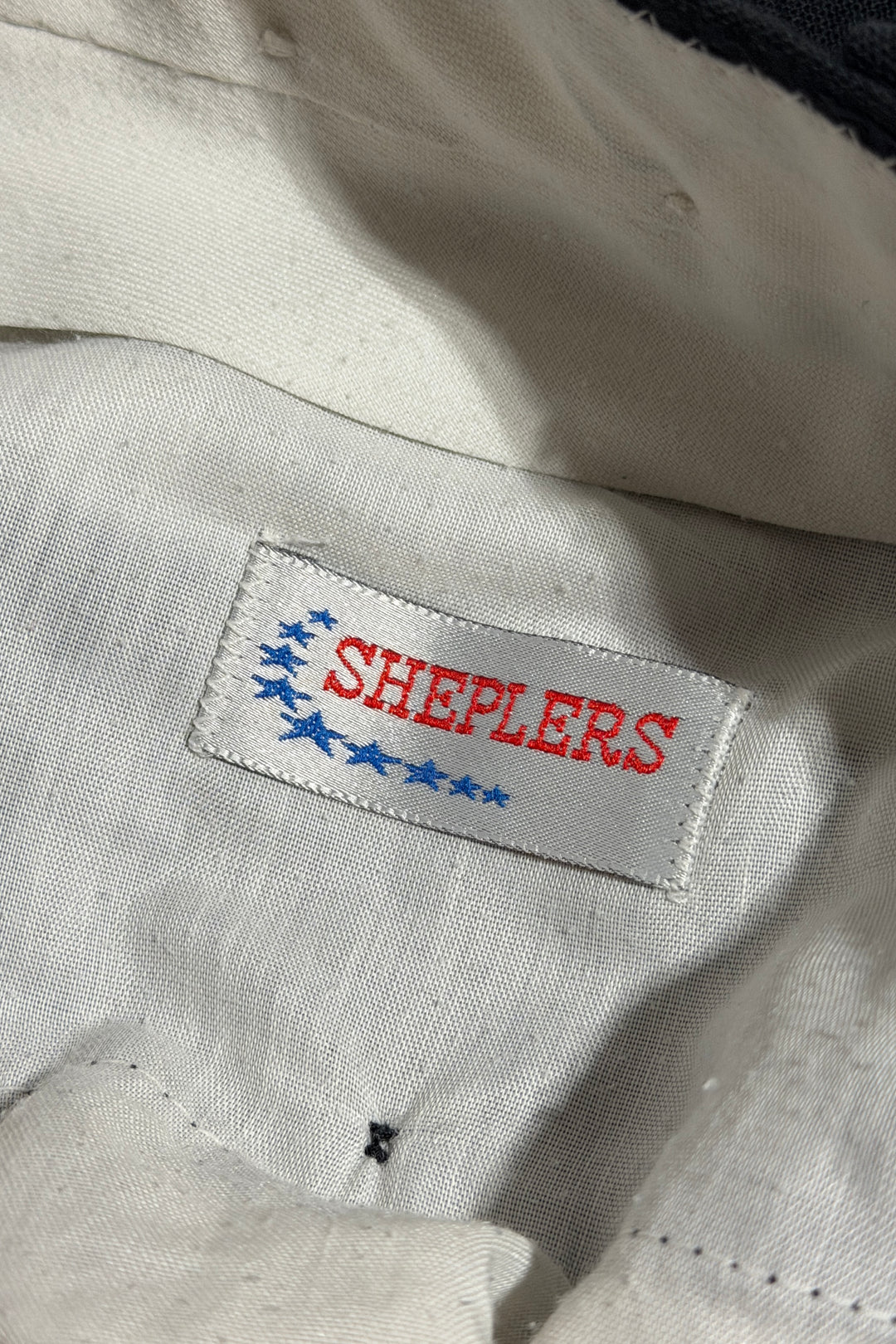 1970’S SHEPLERS MADE IN USA FADED BLACK WESTERN BOOTCUT FROG POCKET PANTS 30 X 30