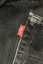 Load image into Gallery viewer, 1990’S LEVI’S 501 RED TAB BLACK DENIM JEANS 34 X 30
