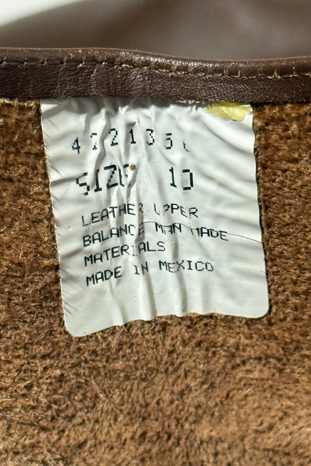 2000’S CUSTOM MADE PLATFORM HEEL BROWN LEATHER ROPER COWBOY BOOTS 10