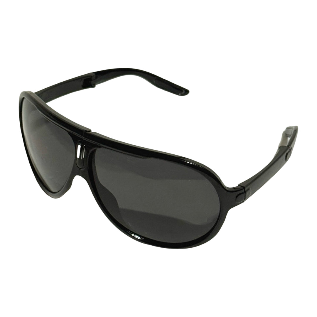 1970’S BLACK FOLDABLE POCKET AVIATOR SPORT SUNGLASSES