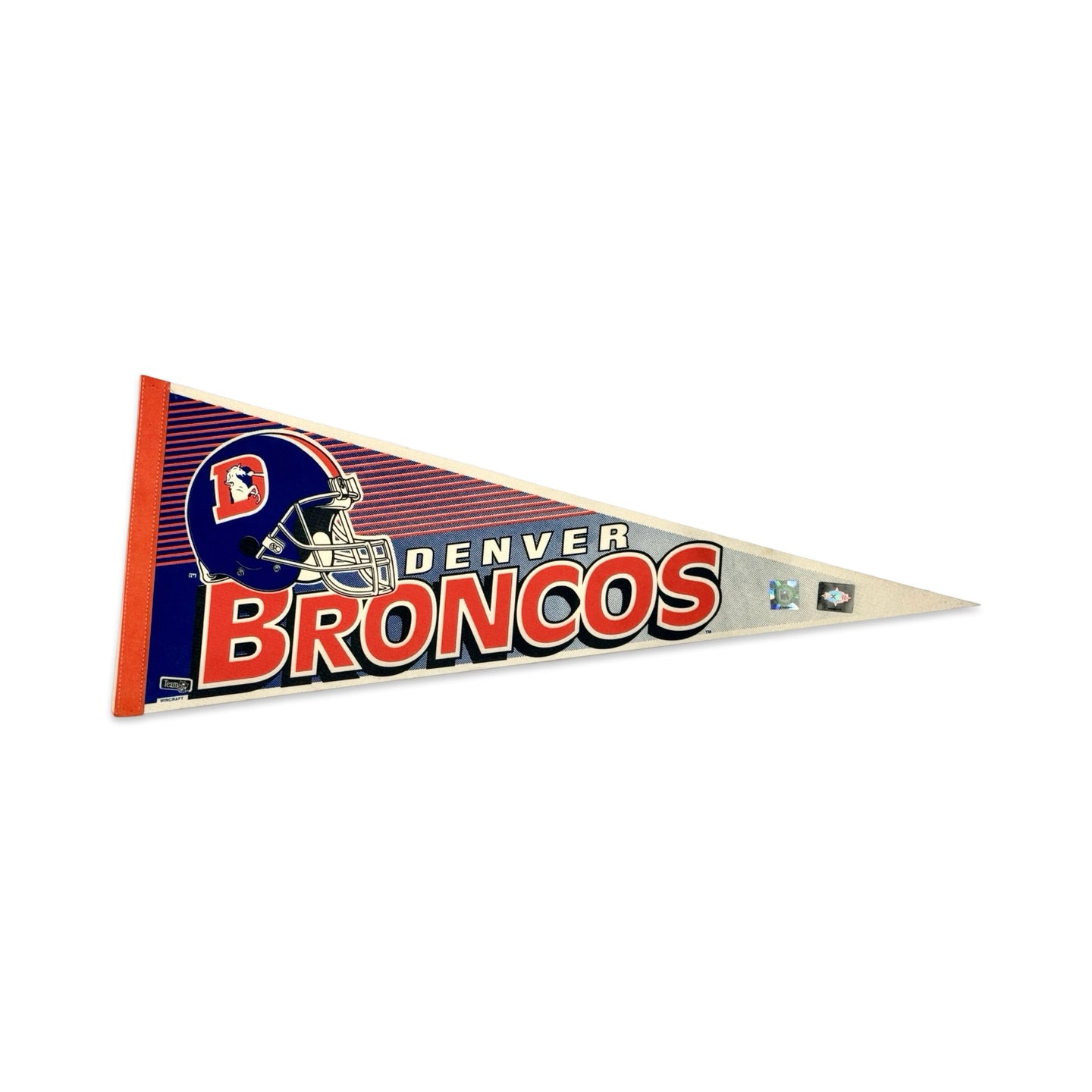 1980’S DENVER BRONCOS PENNET FLAG