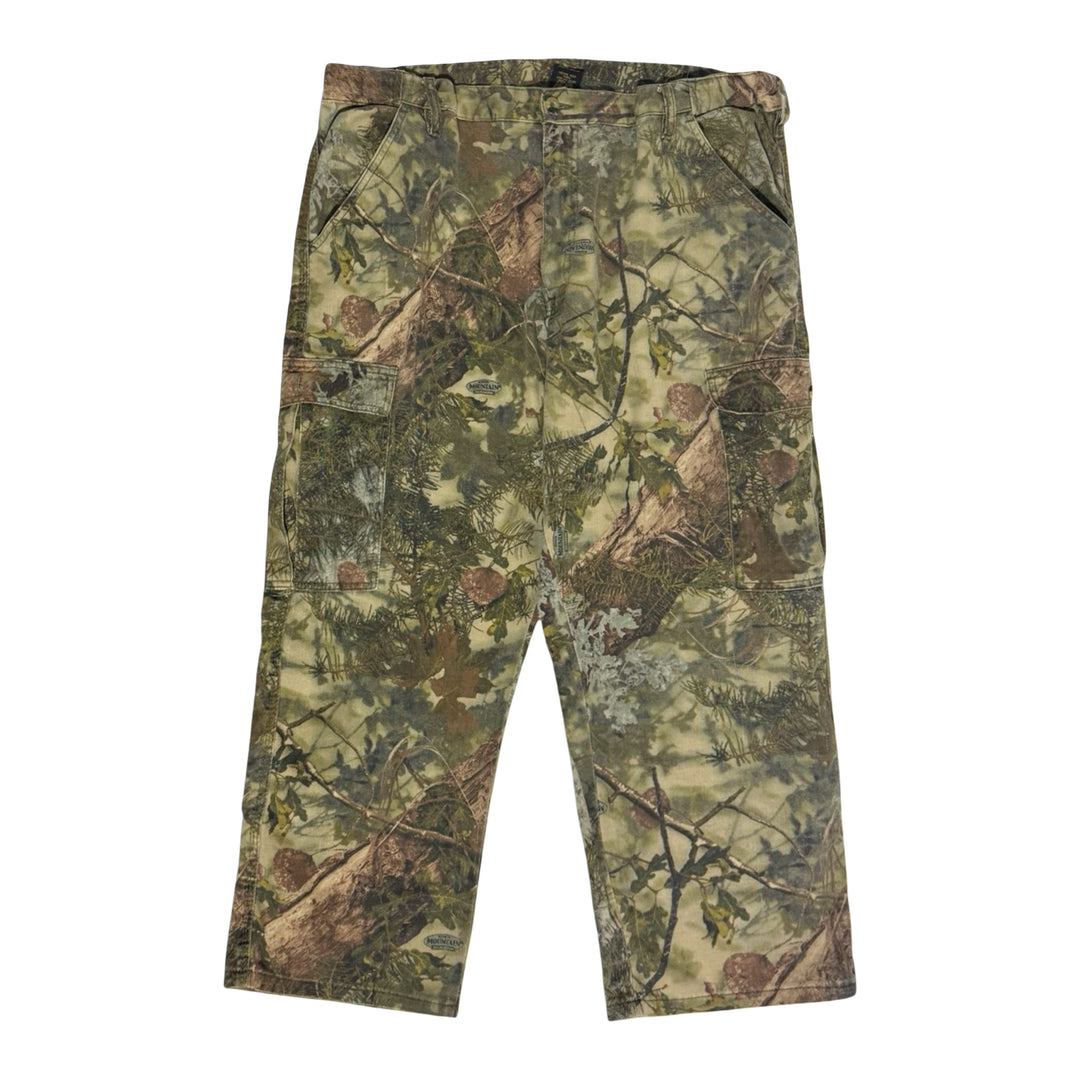 1990’S MOUNTAIN SHADOW HUNTING CAMO CARGO PANTS X-LARGE