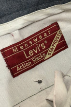 Cargar imagen en el visor de la galería, 1970’S LEVI’S ACTION SLACKS MADE IN USA BOOTCUT PANTS 32 X 30
