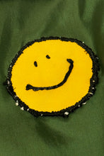 Cargar imagen en el visor de la galería, 1960’S PEACE, LOVE &amp; HAPPINESS MADE IN USA CROPPED RACING JACKET LARGE
